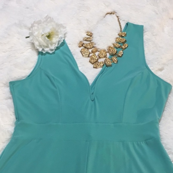 Teal Jumpsuit Sz 2XL - Picture 4 of 6